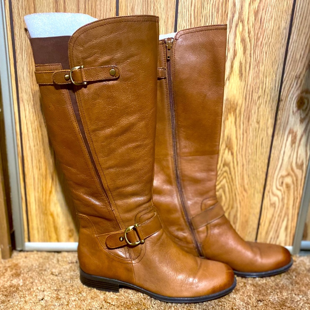 Naturalized Jersey Boots Brown